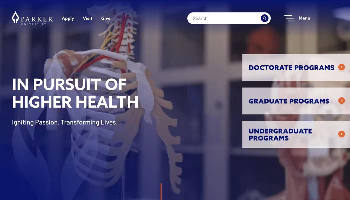 Main University Website